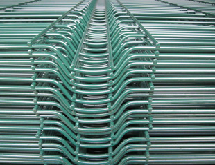 PVC Coated Welded Curved Panel Fence