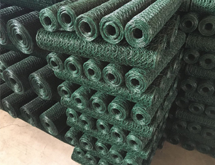 PVC Coated Hexagonal Wire Netting